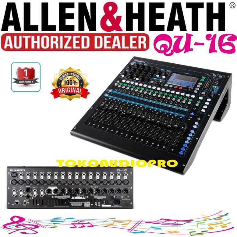 Mixer Allen&Heath QU-16 16-Channel Rack Mount Digital Mixer Original QU16