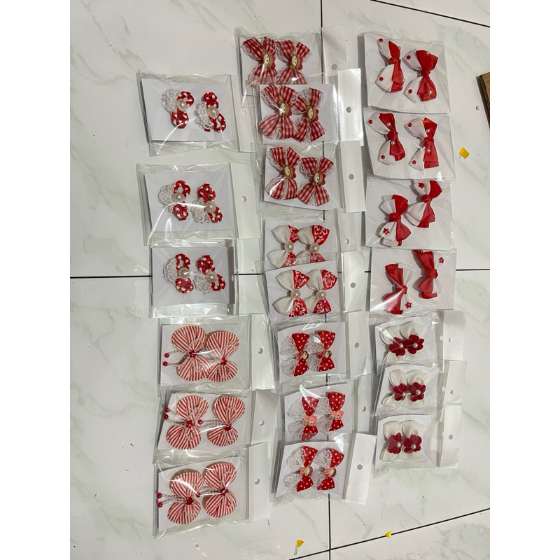

Pita Merah Putih - Pita 17 Agustus - Pita Kemerdekaan - Jepit rambut merah putih - Jepit 17 Agustus - Pita Mima - Merah Putih