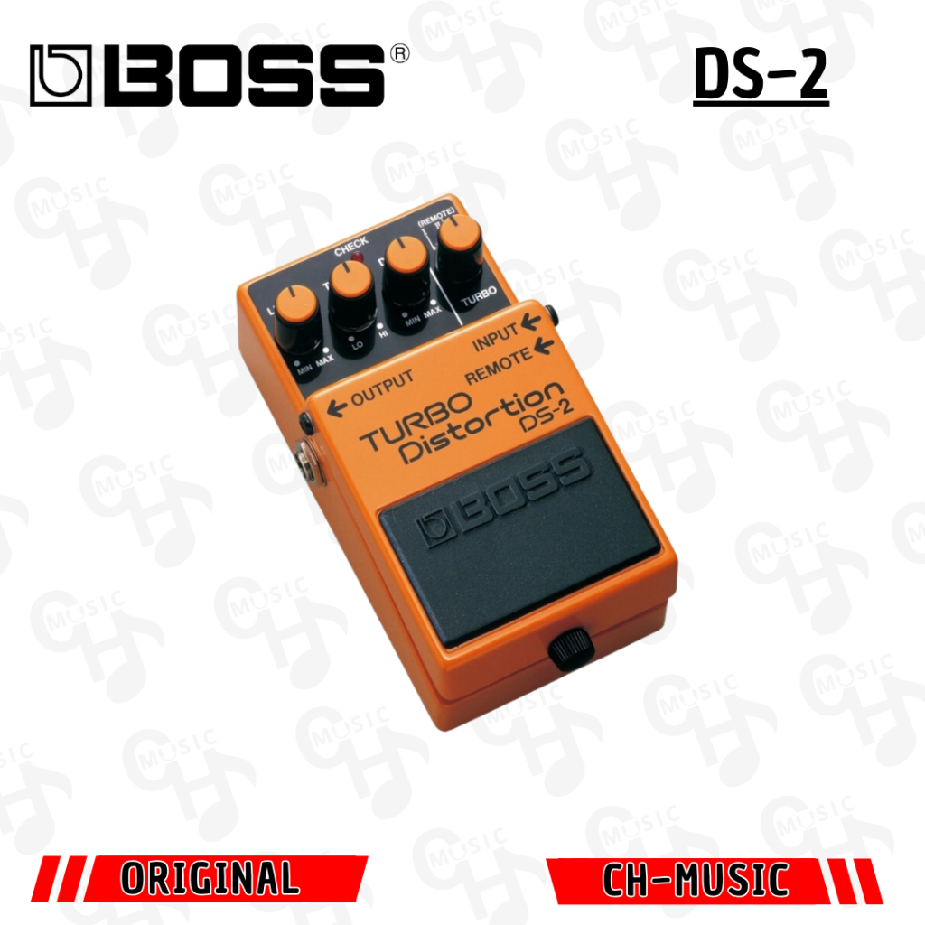 Boss DS-2 Turbo Distortion Guitar Sound Effect Boss DS2