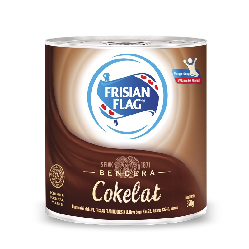 

FRISIAN FLAG KENTAL MANIS COKELAT CAN 370GR