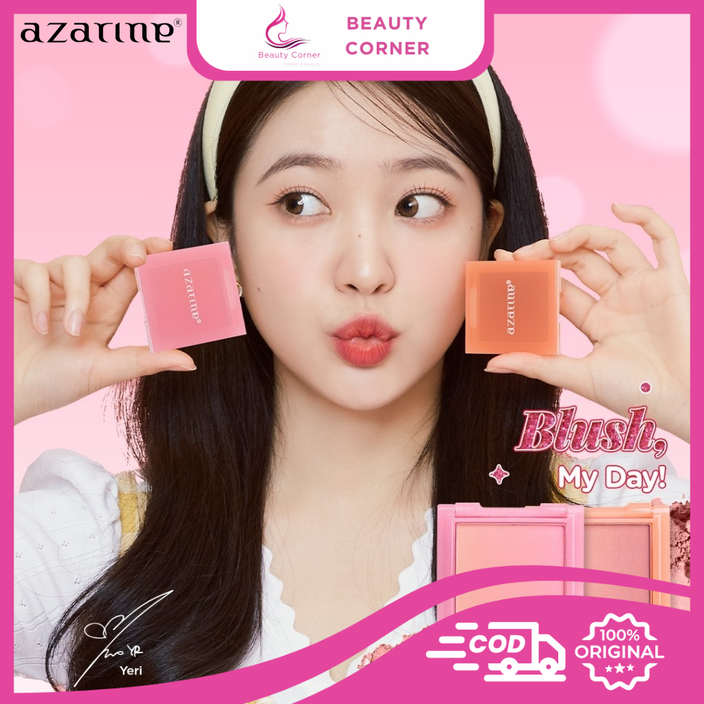 AZARINE  Chic To Cheek Blush - Powder Blush On [ Azarine X Red Velvet ]