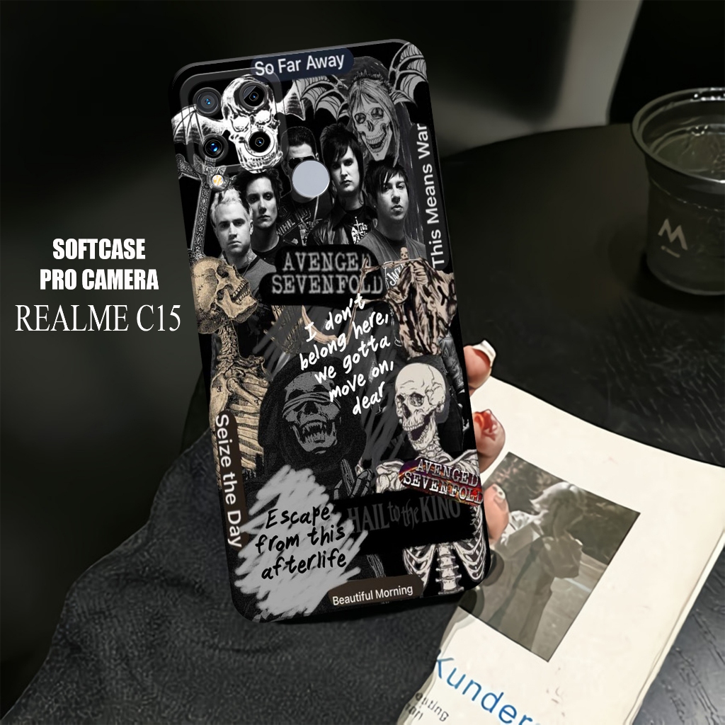 Case REALME C15  - REALME C15  Terbaru - Softcase REALME C15 - Softcase Pro Camera - Casing Hp REALM