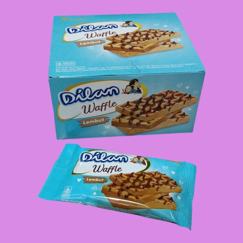 

Dilan Waffle Lembut 1 box isi 12 pcs