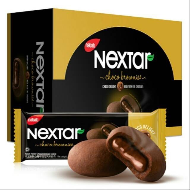 

Nextar Choco Brownies 1 box isi 10 pcs @42gr