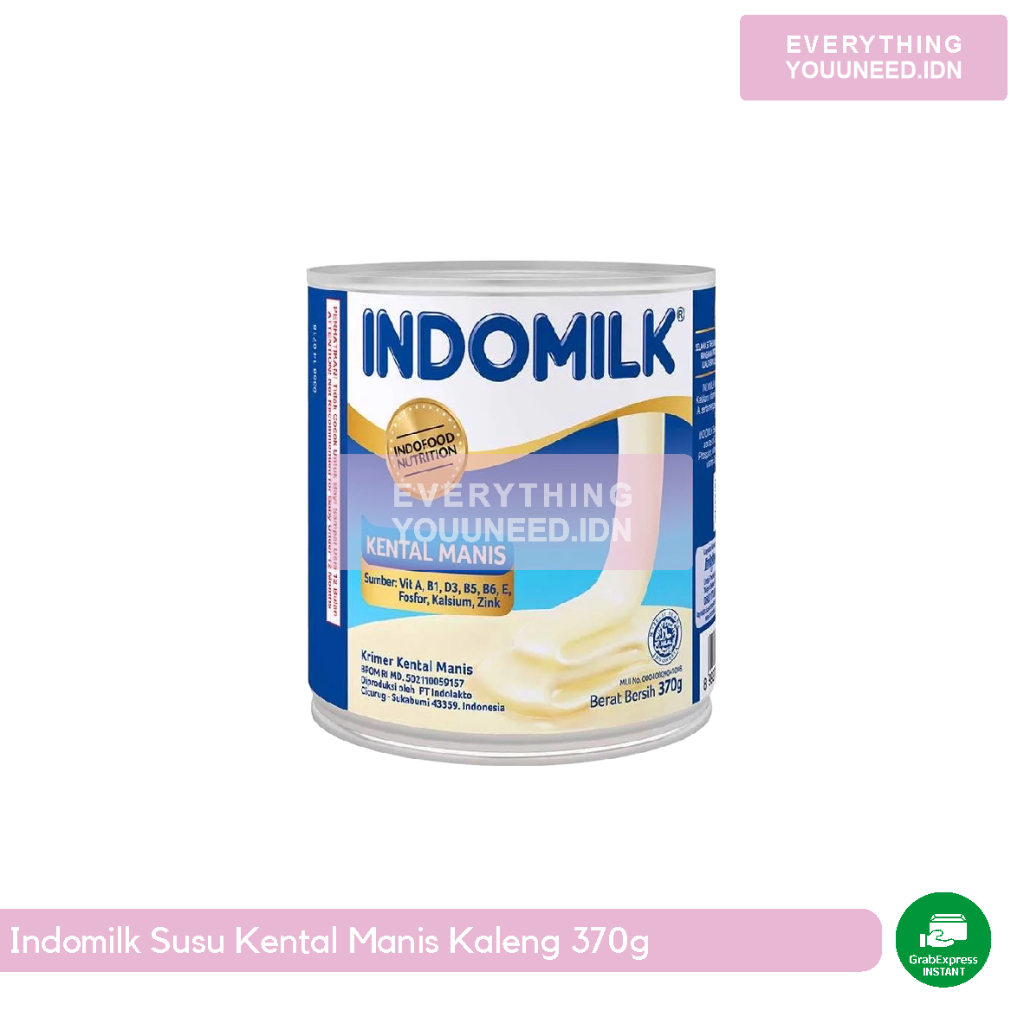 

Indomilk Susu Kental Manis Kaleng 370g