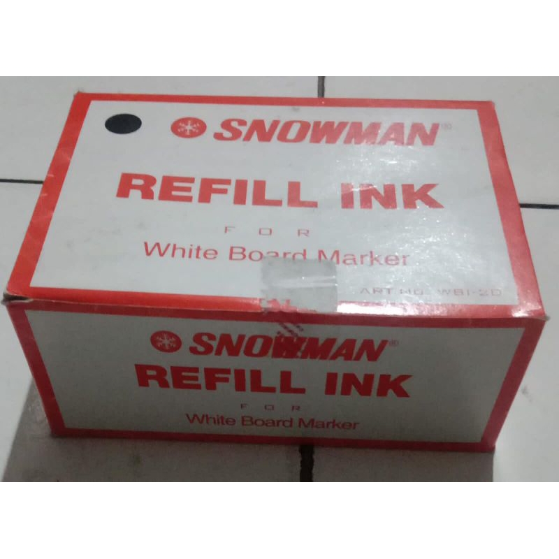 

Refill tinta spidol snowman wb
