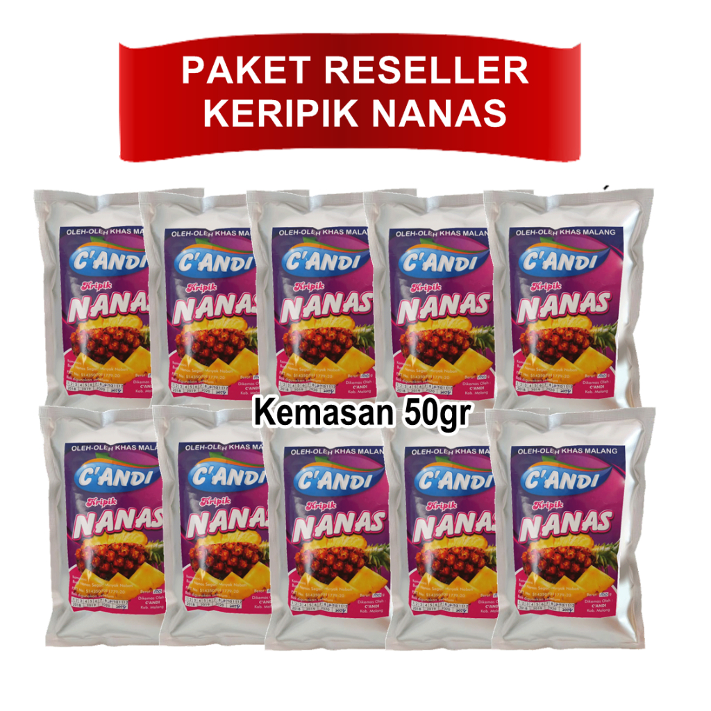 

PAKET RESELLER KERIPIK NANAS KEMASAN 50 GRAMKERIPIK NANGKA APEL SALAK BUAH KERING SNACK VIRAL JAJANAN ENAK JAJANAN LEBARAN KUE LEBARAN