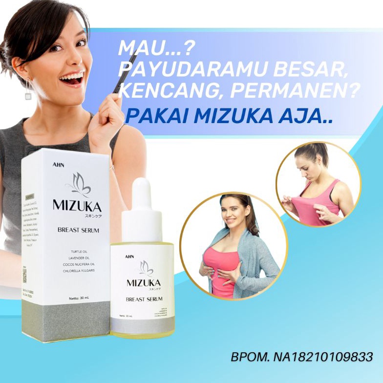 TERLARIS MIZUKA SABUN DAN MIZUKA BREAST SERUM PAKET PERAWATAN PAYUDARA WANITA TERDAFTAR RESMI a P2B3