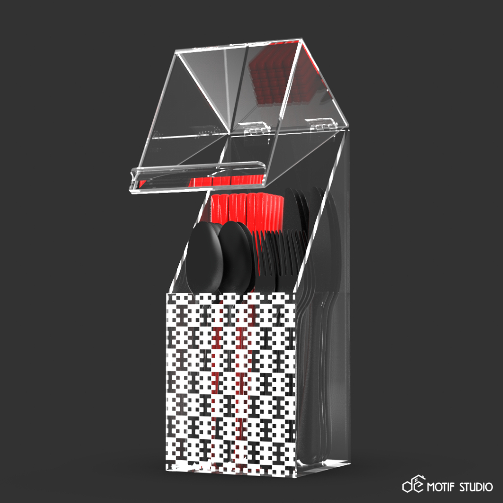 TEMPAT WADAH ALAT PENYIMPAN PENYIMPANAN SIMPAN PERALATAN DAPUR MASAK MAKAN SENDOK GARPU PISAU SUMPIT