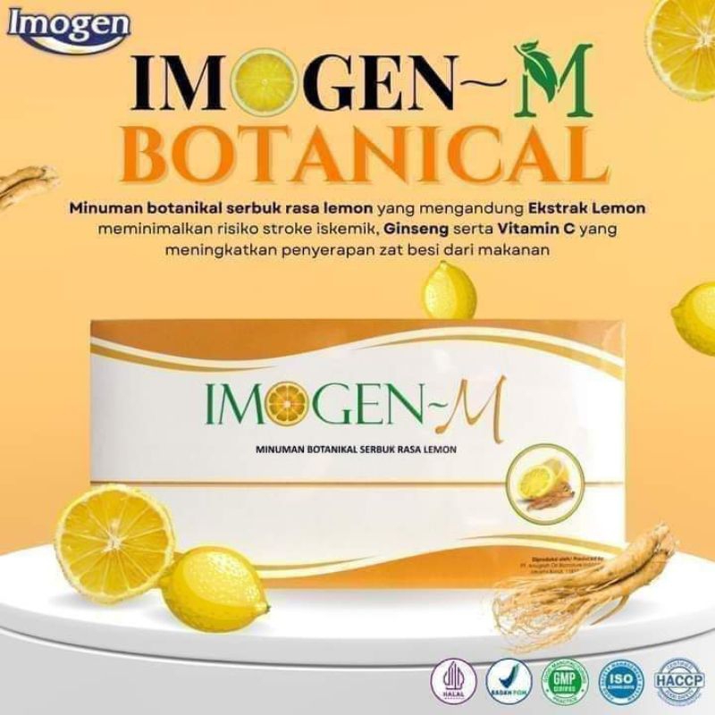 IMOGEN M 100% Original PENAMBAH STAMINA PRIA