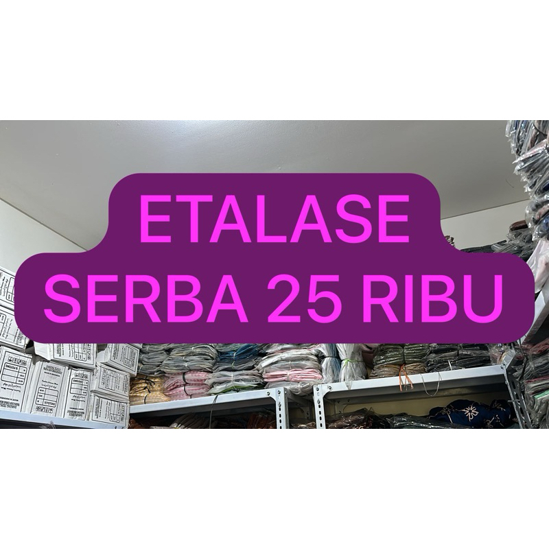obral campur tunik batik celana kemeja daster serba 25 ribu (barang baru bukan bkas) khusus live