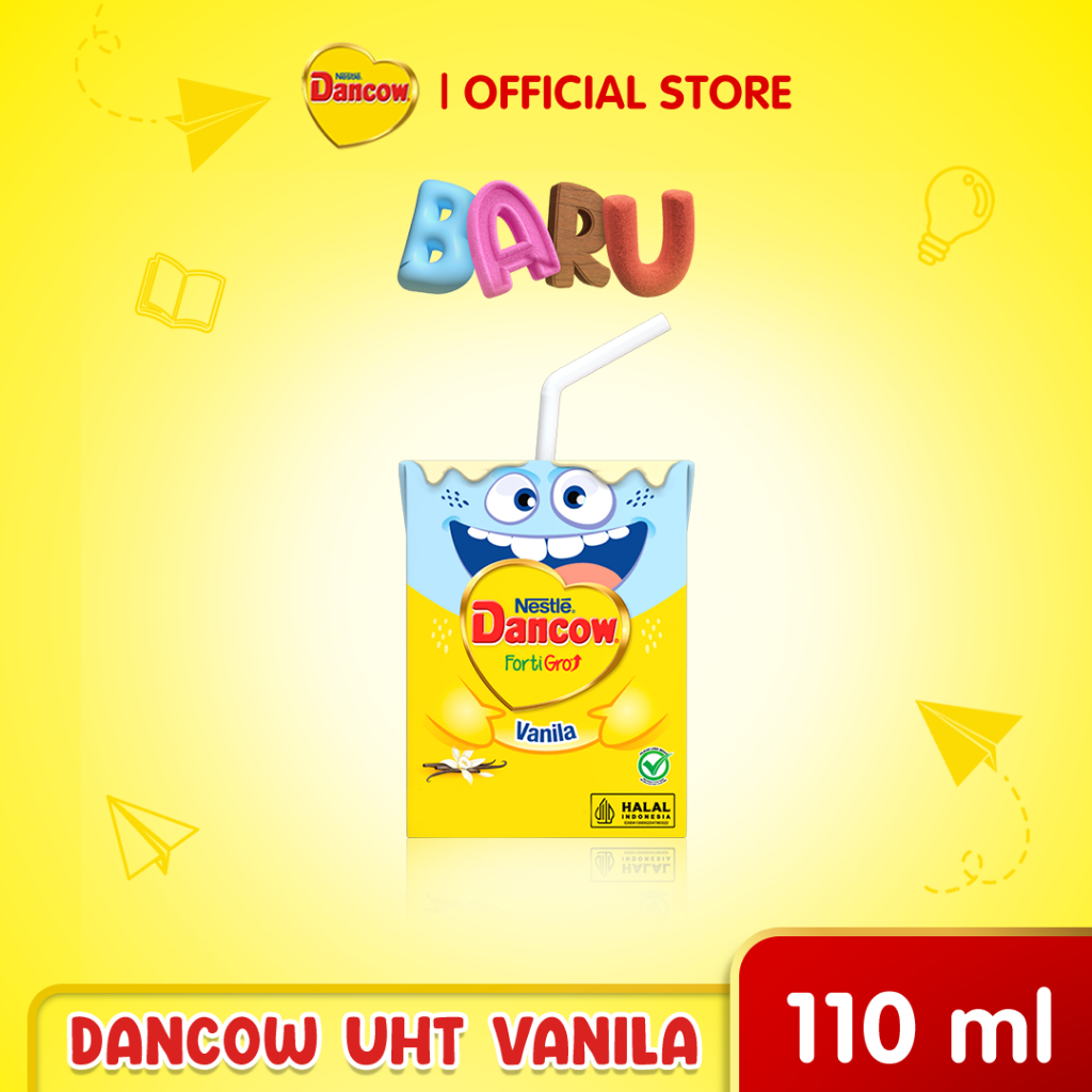 

DANCOW Fortigro Susu UHT Vanilla Usia Sekolah 110ml