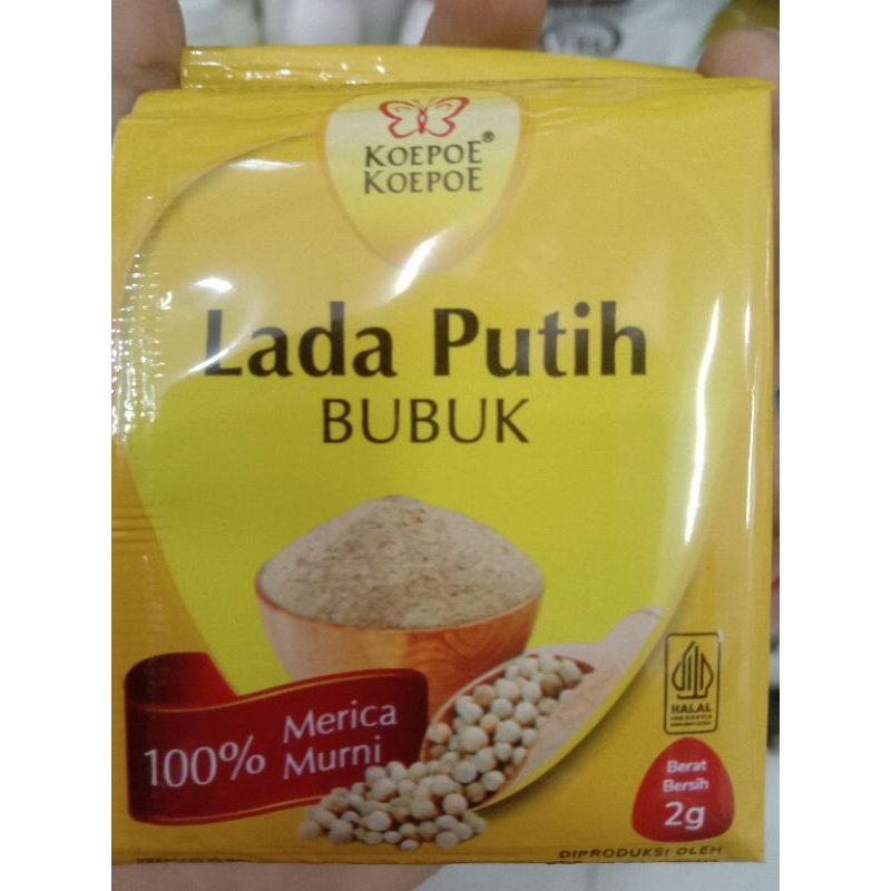 

Lada Putih Bubuk Sachet 2gr