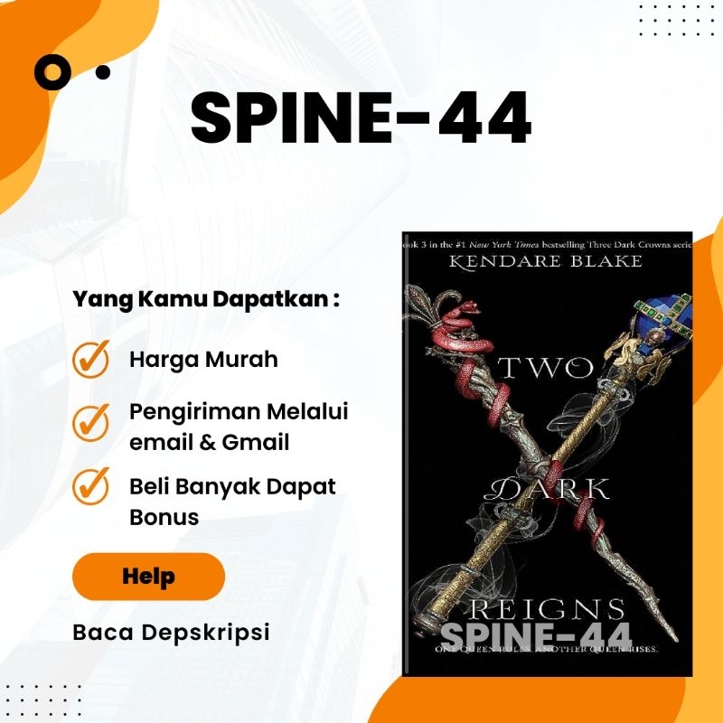 

TWO DARK REIGNS KENDARE BLAKE BAHASA INDONESIA