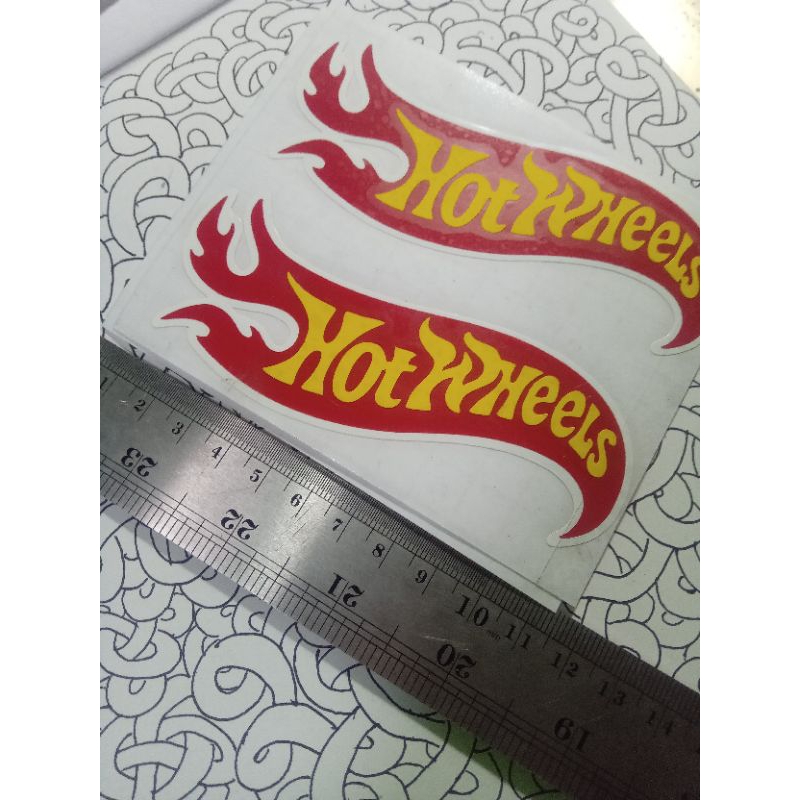 

stiker hotwheels