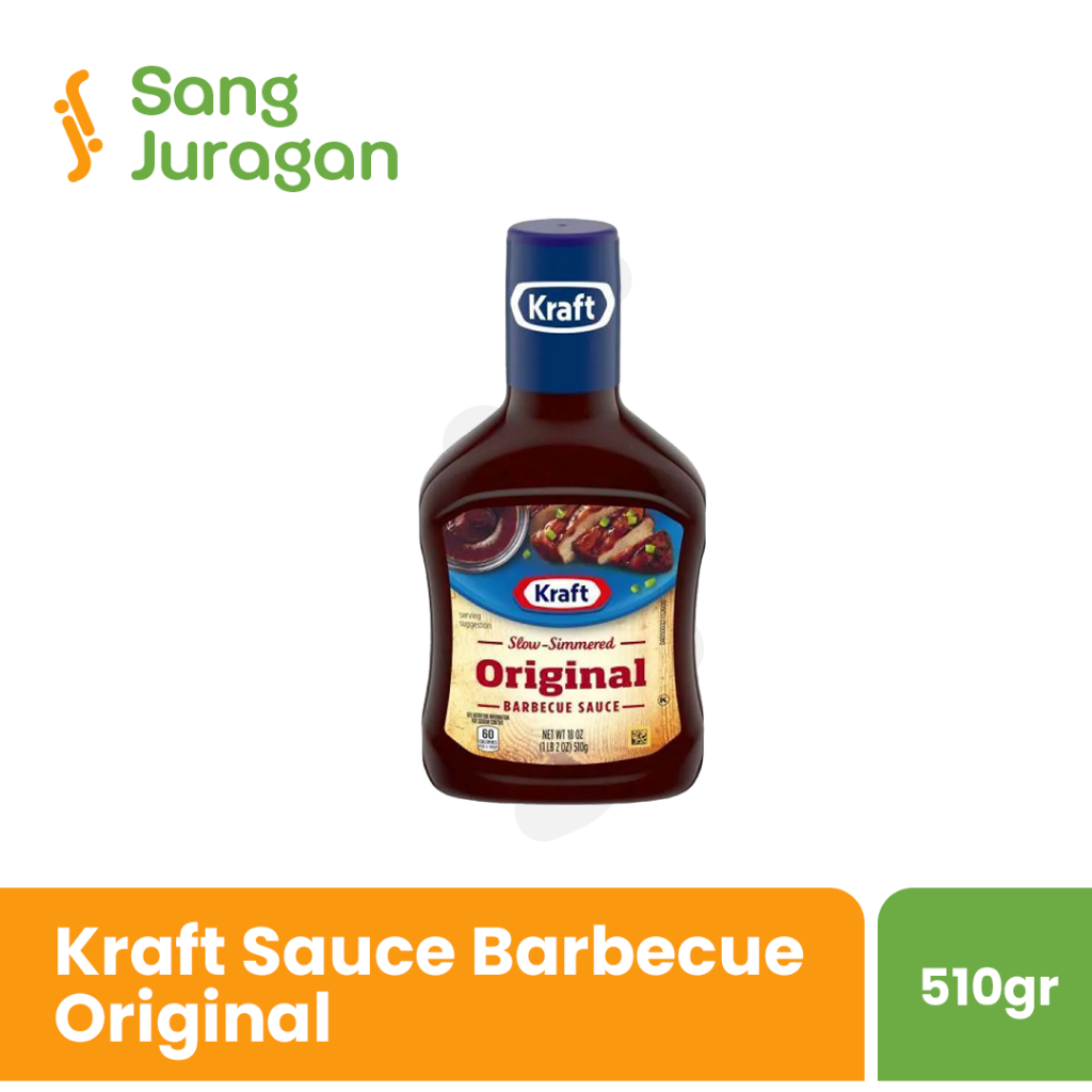 

KRAFT Barbecue barbekiu Sauce Original | Saos BBQ Hickory Smoke | Spicy Honey | Sweet Brown Sugar