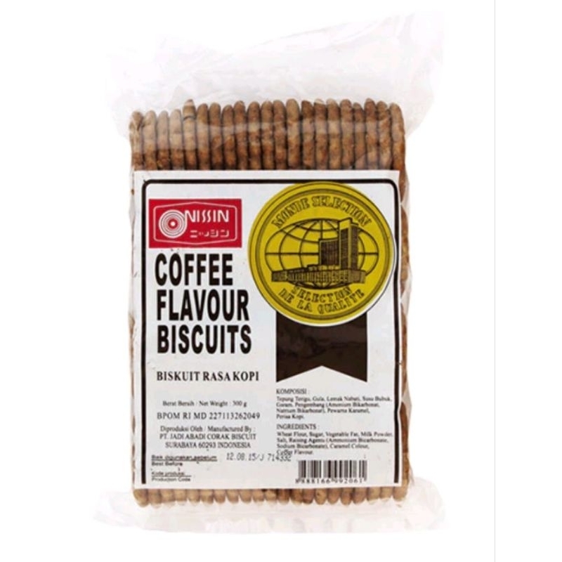 

Nissin Biskuit Rasa Kopi 300 gram