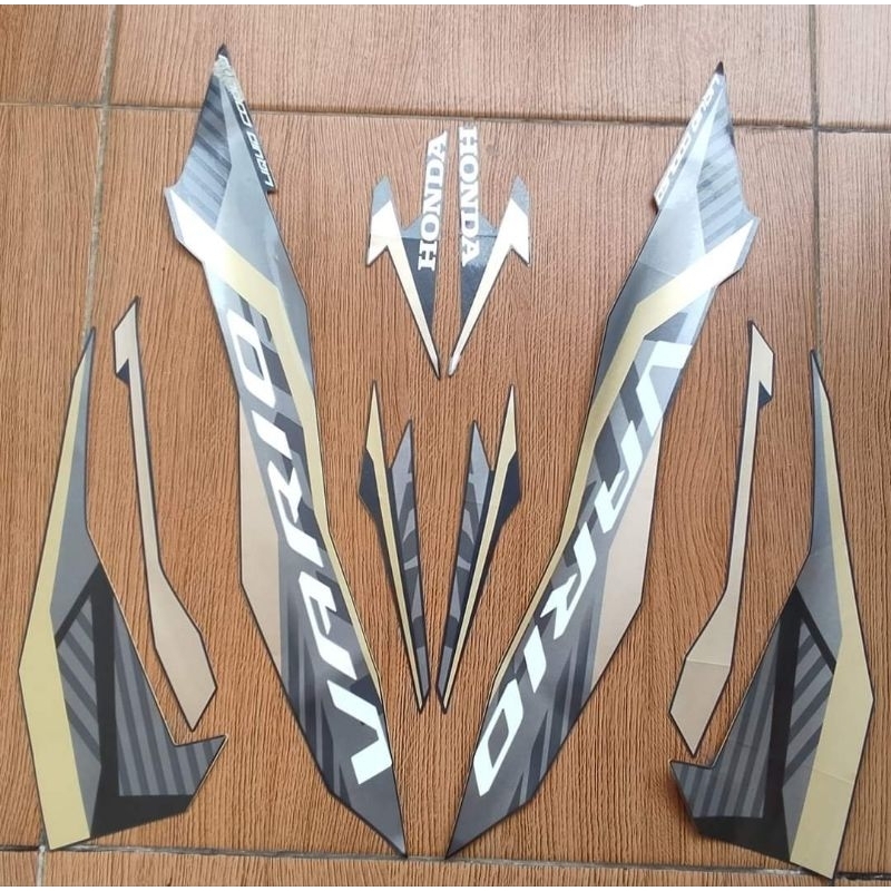 striping Vario 125 new 2022 CBS ISS ESP biru ,stiker Honda Vario 125 new 2022 idling stop