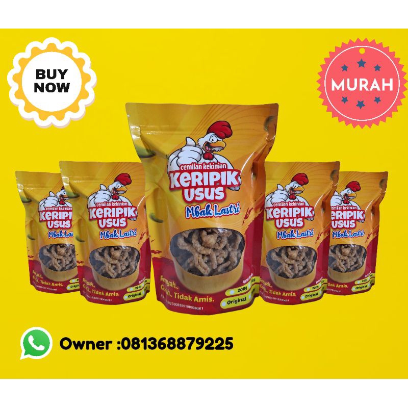 

Keripik usus cryspi (ORIGINAL)