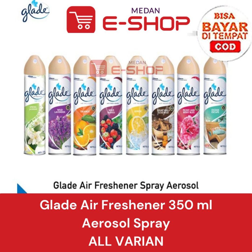 Glade Air Freshener 350ml Aerosol Spray Pengharum Ruangan