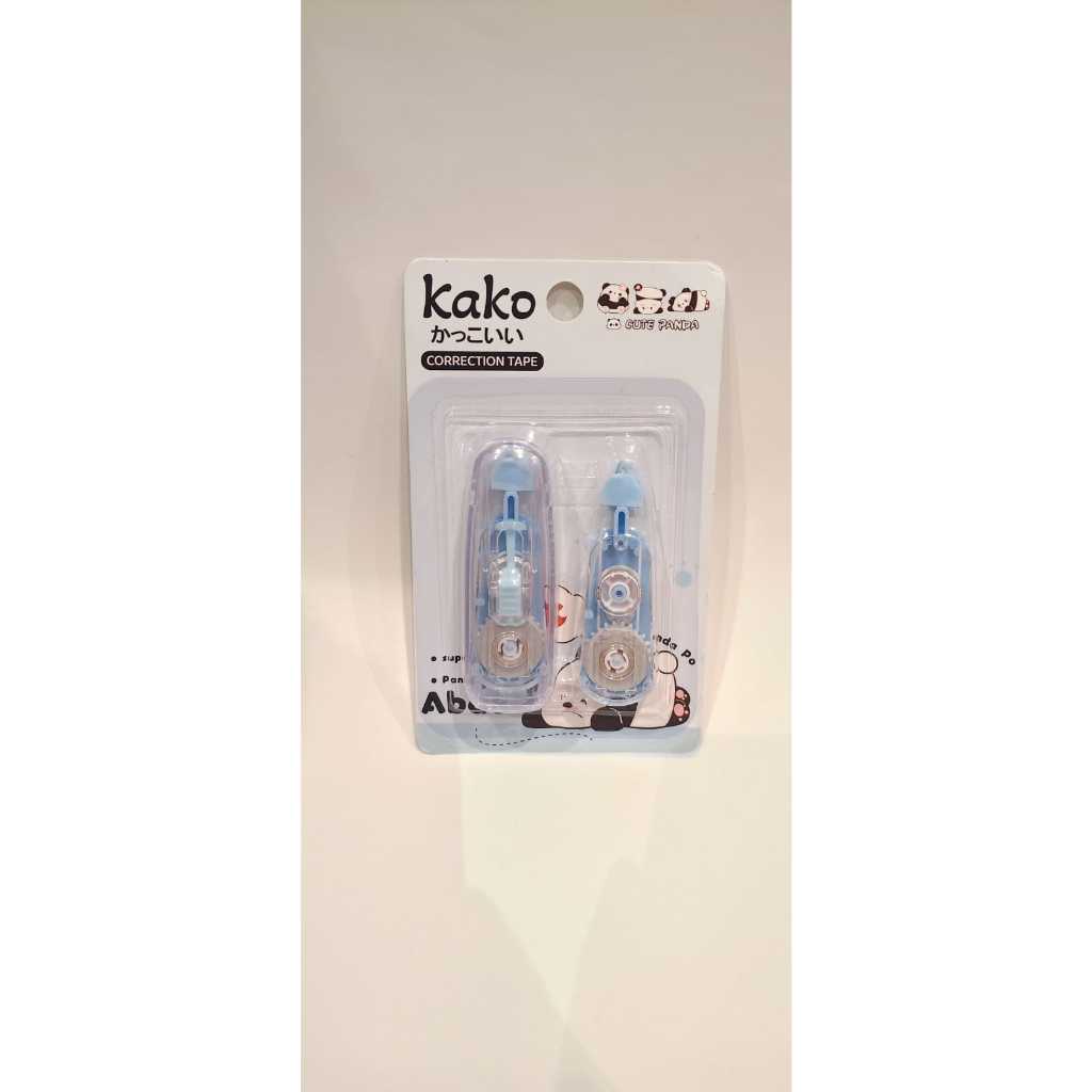 

KAKO CUTE PANDA CORRECTION TAPE PUSH-PULL BLUE - GRAMEDIA BSD CITY