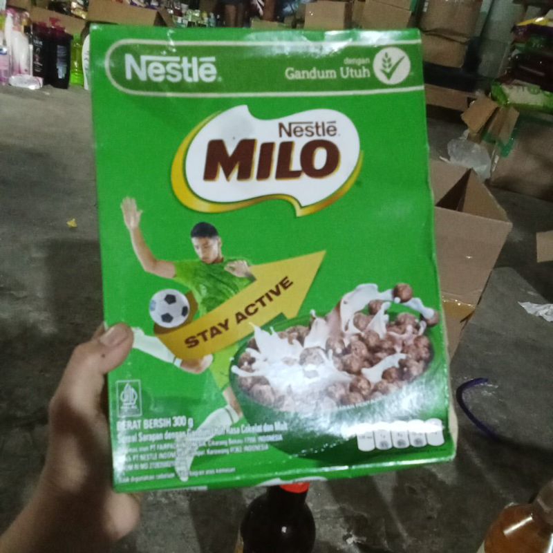 

Milo Nestle sereal sarapan 300g