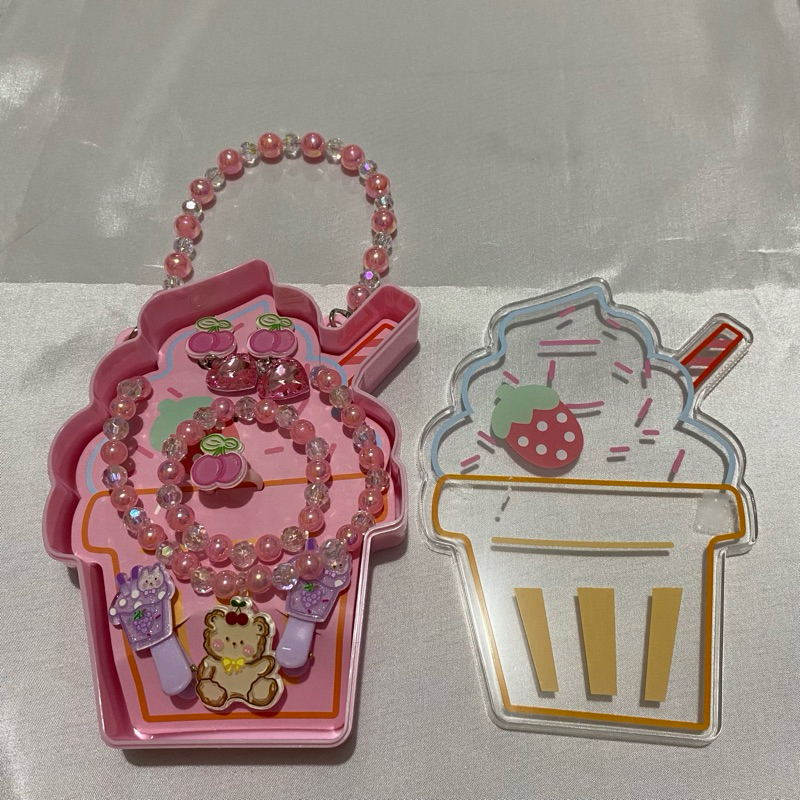 Aksesoris Set Gift Box Mainan Jepit Rambut Anak Cewek aksesoris rambut / box set ikat rambut anak ce