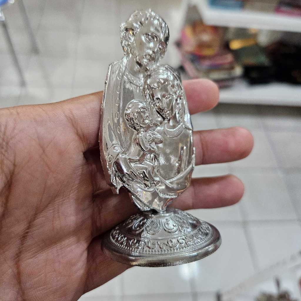 Pajangan Patung Keluarga Kudus Mini 10cm