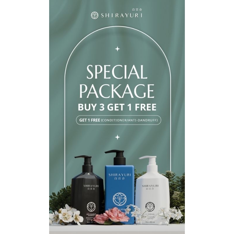 Shirayuri Body Wash Anti Acne 380ml