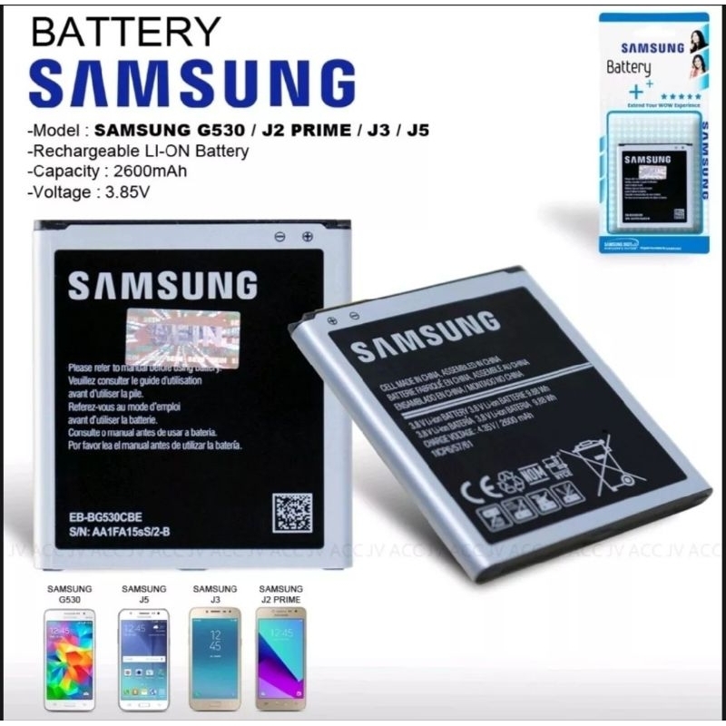 ORI 99% ( OEM ) Baterai Battery SAMSUNG Galaxy J2 PRO ( 2018 ) SM-J250F SM-J250G SM-J250Y SM-J250H -