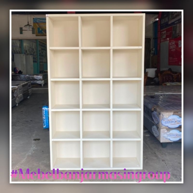 lemari rak buku by olympic