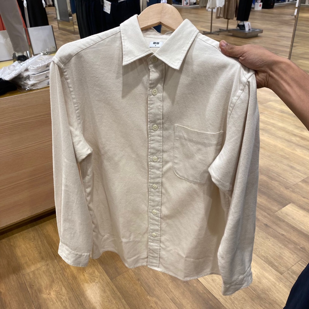 Jastip. Kemeja Flannel Uniqlo (MAN)