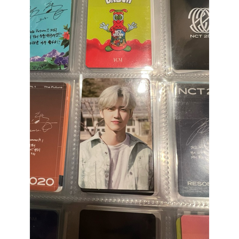 Jaemin flipbook photocard official nct