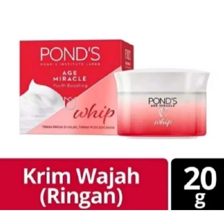 PONDS AGE MIRACLE WHIP 20 GR KRIM WAJAH