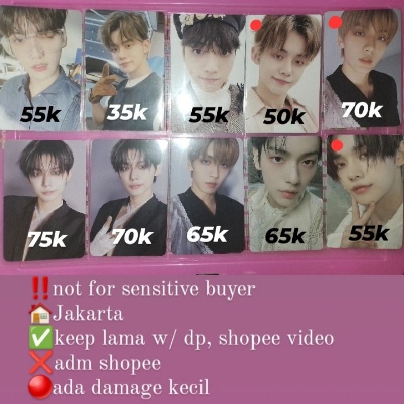 txt tomorrow x together choi soobin yeonjun official photocard pc moakit ums gbgb jp wv a weverse m3