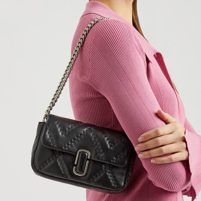 Original Marc Jacobs The Quilted Leather J Marc Mini Shoulder Bag