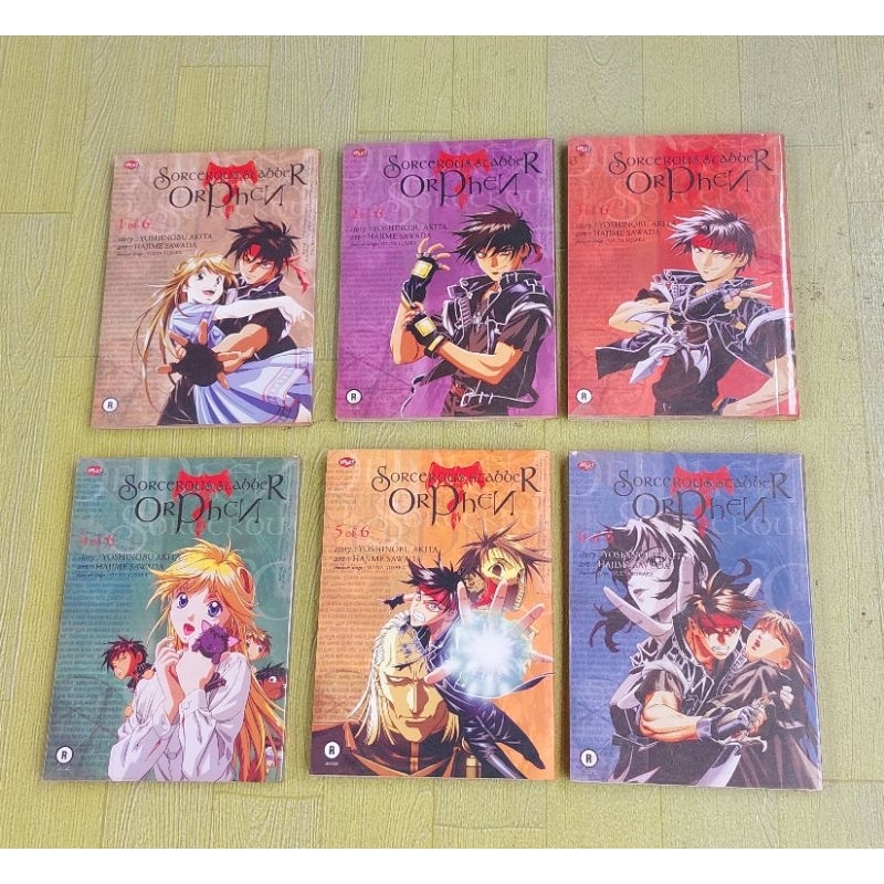 komik sorcerous stabber orphen  fullset