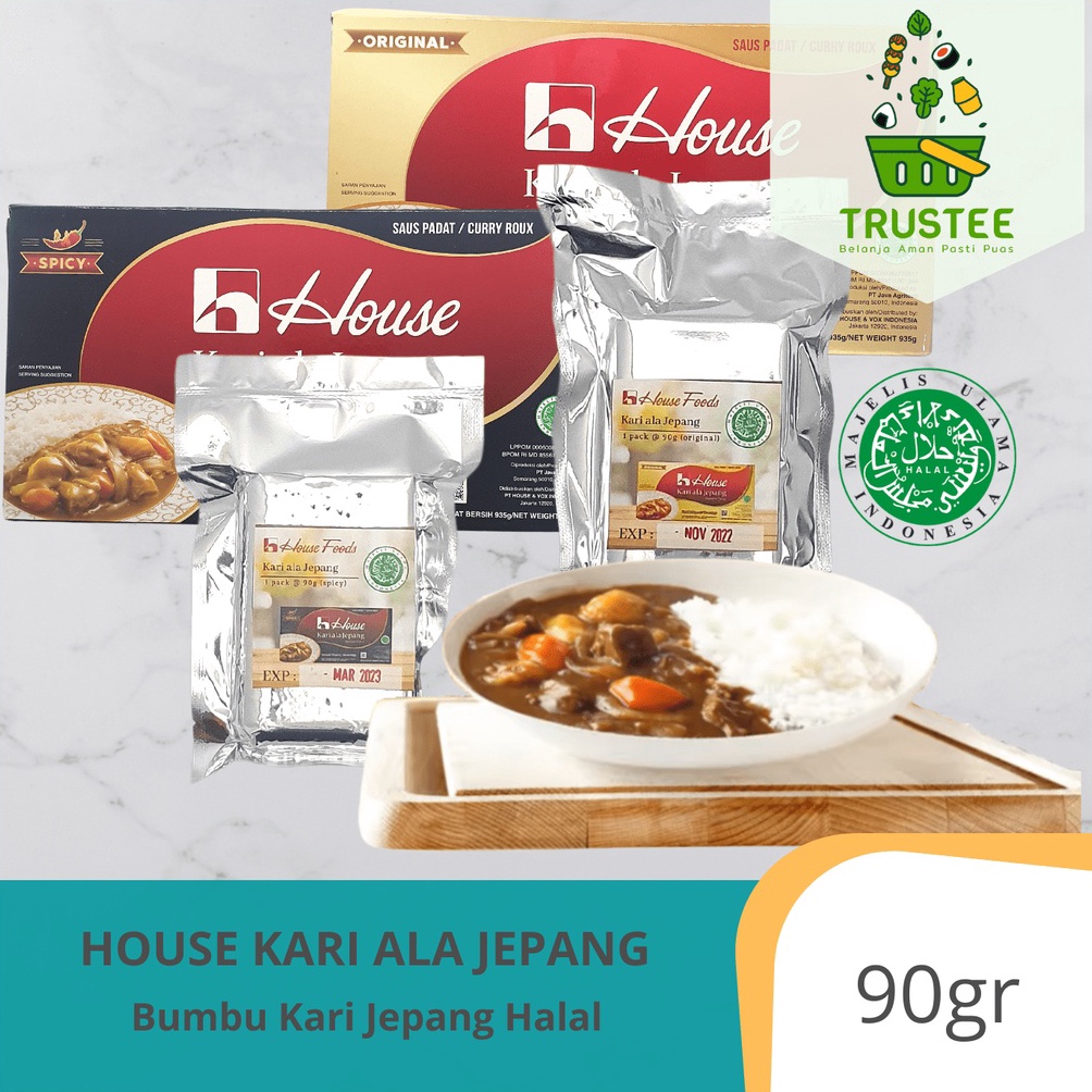 

Semuanya baru HALAL House Curry Kari lokal ala jepang Bumbu dapur saus kari kare import impor