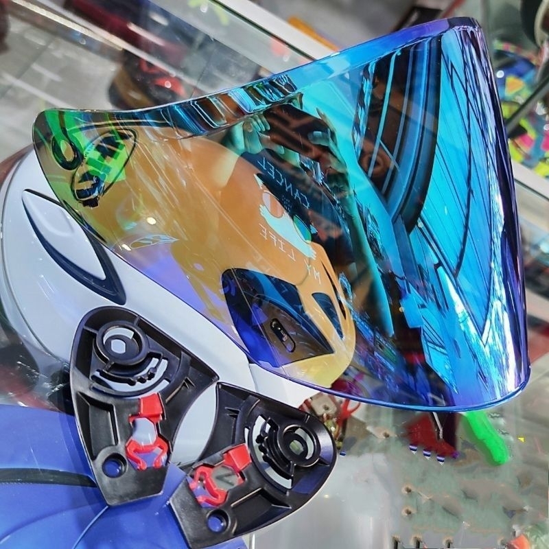 flat visor kyt galaxy flat r / flat visor kyt galaxy slide / flat visor kyt dj maru gratis rachet