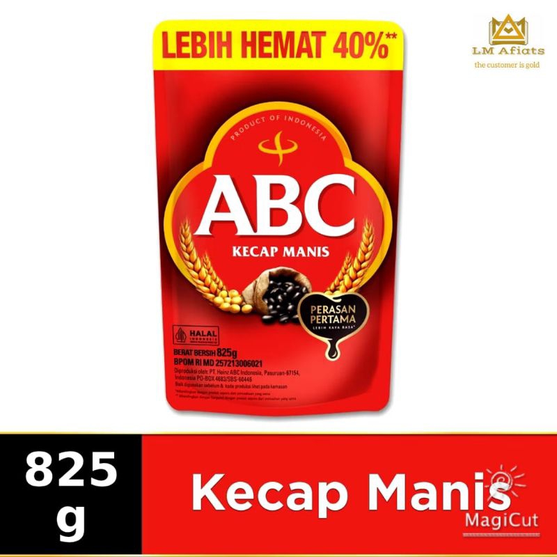 

ABC KECAP MANIS 825 ML