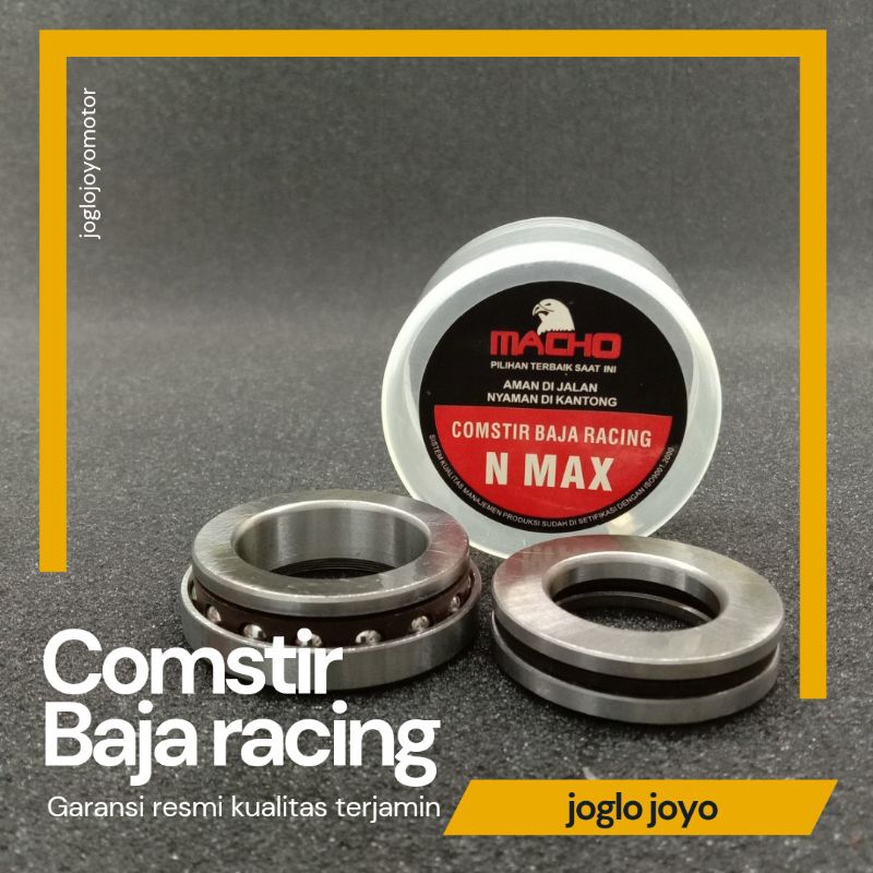 Komstir Comstir Kones Bearing Stir Laher Motor Mangkok Stang Baja Racing Nmax N-max Nmax155 N-max Ae