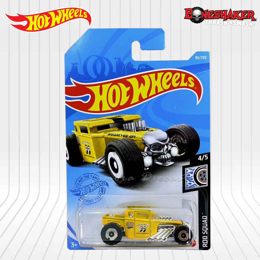 Hot Wheels Bone Shaker Mooneyes Kuning