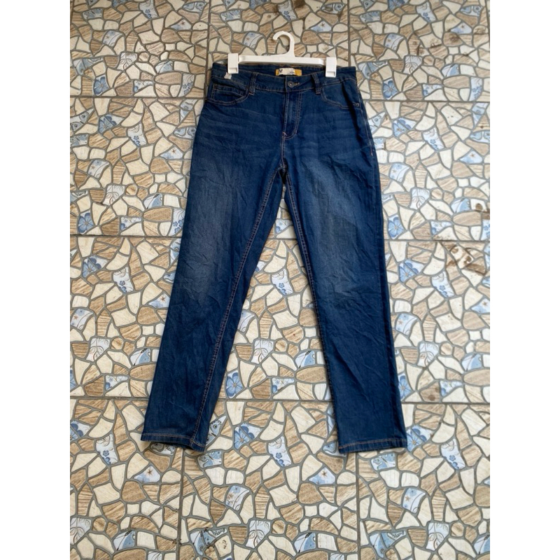 celana Jeans blue man Jeans second