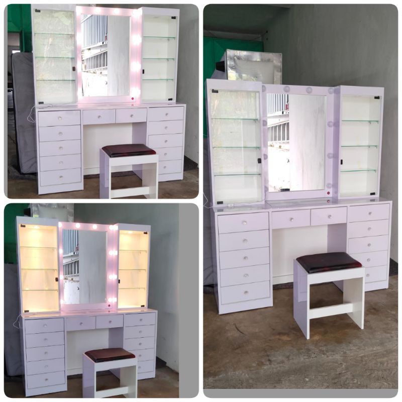 MEJA RIAS HPL DOUBLE BOX