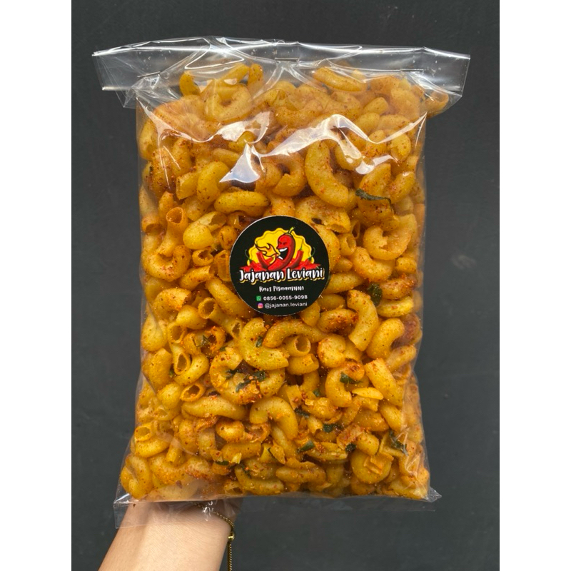 

Makaroni Cikruh by jajanan.leviani || 250gr 500gr 1kg || cemilan viral kekinian