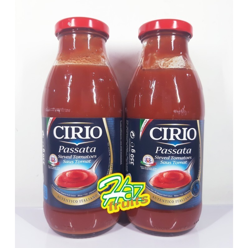 

Cirio Passata Tomatoes / Saus Pasta Tomat - 350 Gram