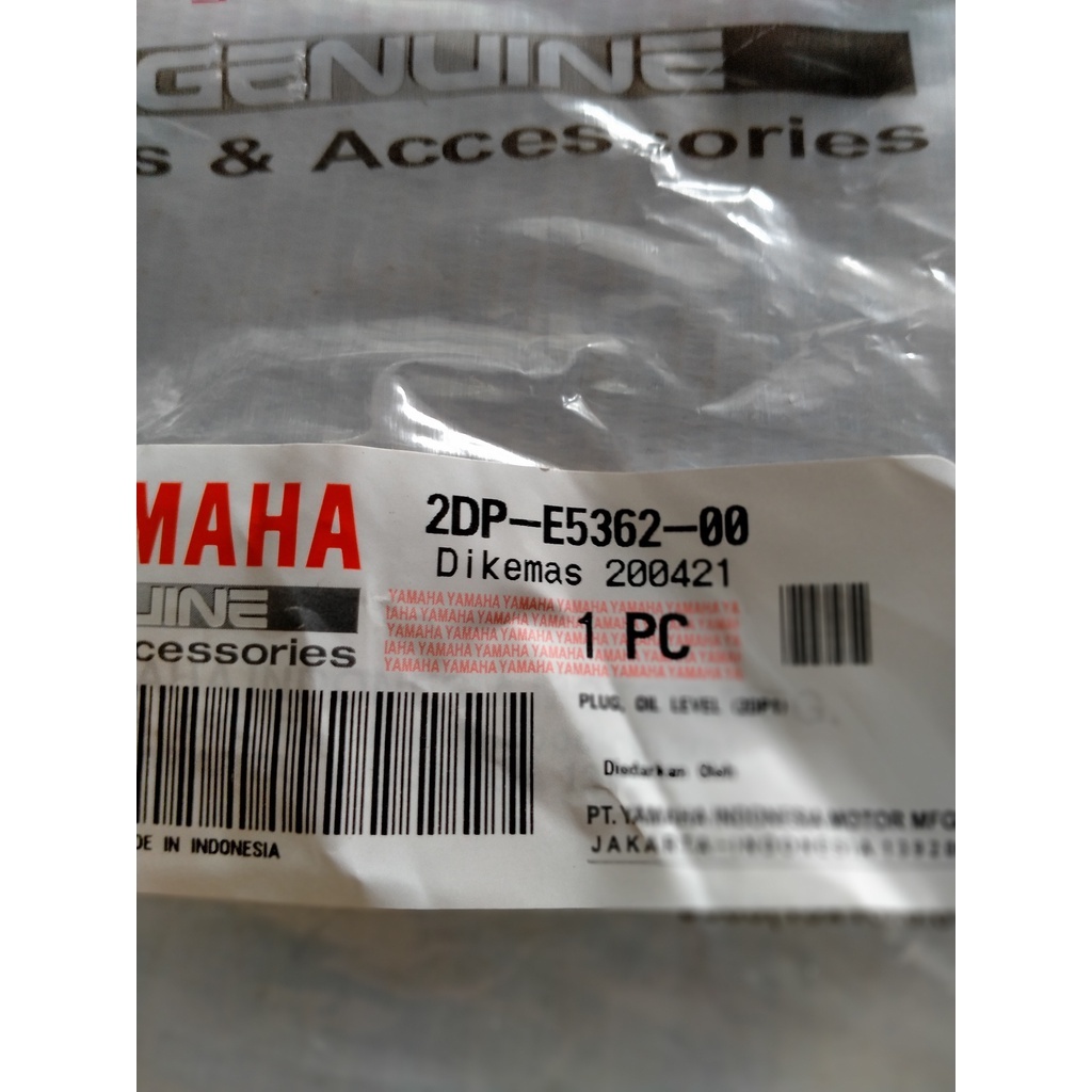 TUTUP OLI MESIN NMAX AEROX 155 ORI YGP ASLI / 2DP-E5362-00