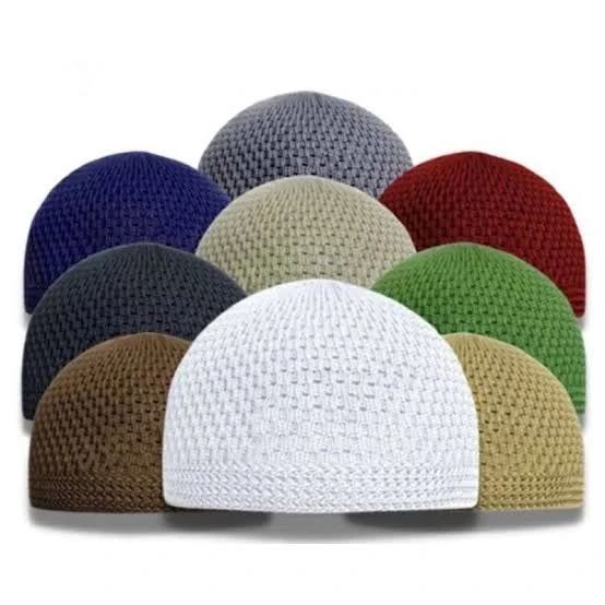 Peci Rajut Polos Kupluk Rajut Peci Dewasa Polos