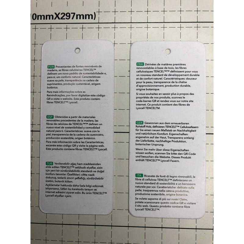 

TENCEL TAG SUPER PREMIUM CO 1x DI KIRIM 120PCS