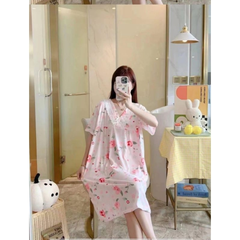 baju tidur daster import korea